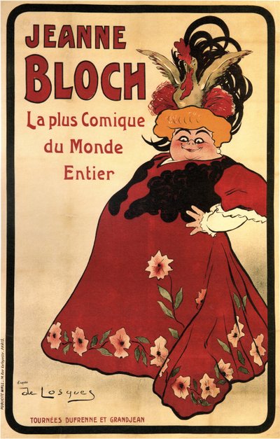 Jeanne Bloch, 1908 od Daniel de Losques