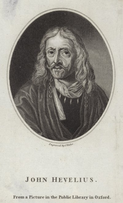 Jan Hevelius od Daniel the Younger Schultz