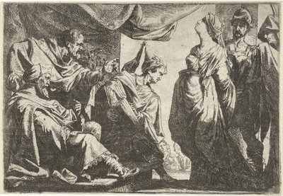 Susanna před soudci od Daniel van den Dyck