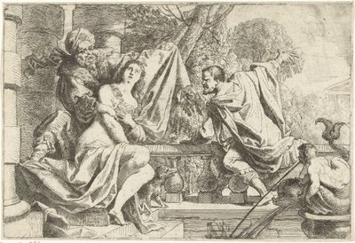 Susanna a starší od Daniel van den Dyck