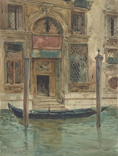 Portál benátského paláce, 1839-1911. od Daniele Bucciarelli