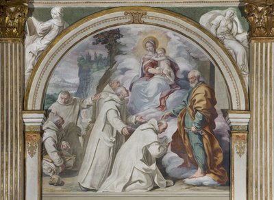 Schválení kartuziánské regule, 1629 od Daniele Crespi