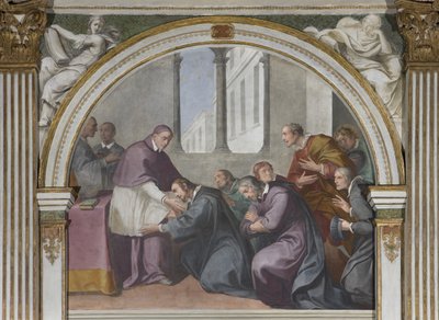 Svatý Hugh a svatý Bruno a jeho společníci, 1629 od Daniele Crespi