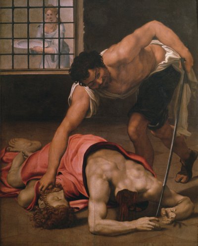 Stětí svatého Jana Křtitele od Daniele da Volterra