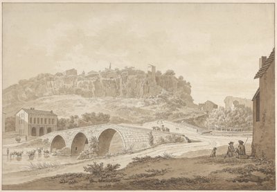 Pohled na Civita Castellana od Daniël Dupré