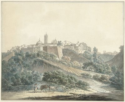 Pohled na Siena od Daniël Dupré