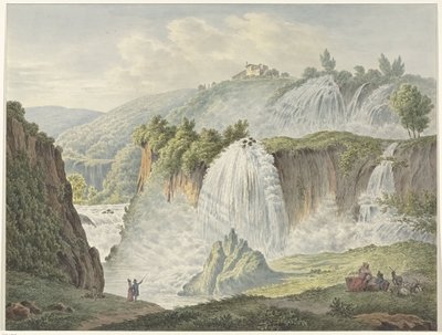 Pohled na vodopády Tivoli od Daniël Dupré