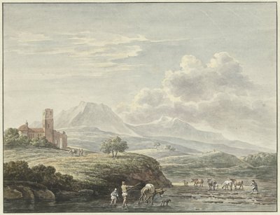 Italská krajina od Daniël Dupré