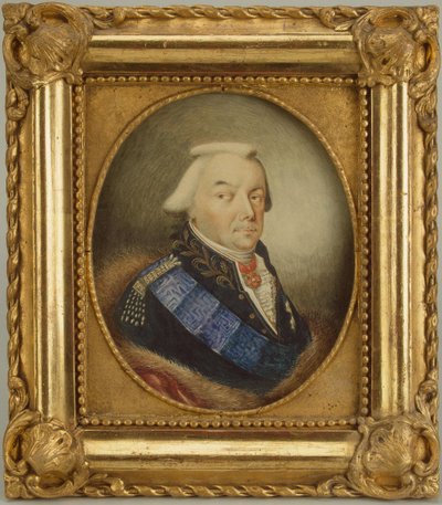 Portrét prince Nikolaje Borisoviče Jusupova 1750-1831, 1790 od Danila Grigoryevich Zhernovoi