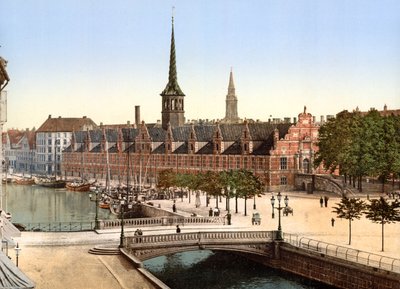 Stará burza, Kodaň, 1890-1900 od Danish Photographer