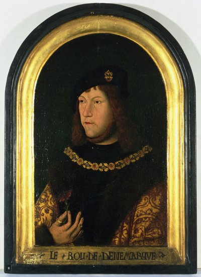 Frederick I. (1471-1533) král Dánska, kolem 1520 (olej na panelu) od Danish School