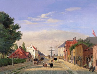 Pouliční scéna od Danish School