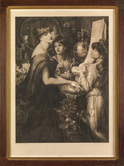 Krásná ruka od Dante Gabriel (after) Rossetti