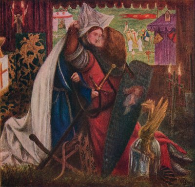 Kaple před seznamy, 1857-64 od Dante Gabriel Charles Rossetti