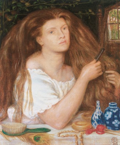Zlaté vlasy, 1865 od Dante Gabriel Charles Rossetti