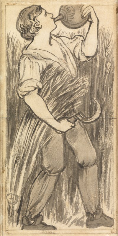 červenec od Dante Gabriel Charles Rossetti