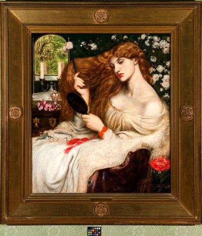 Lady Lilith od Dante Gabriel Charles Rossetti