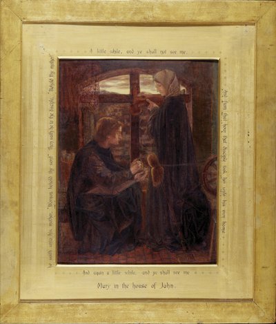 Marie v domě svatého Jana od Dante Gabriel Charles Rossetti