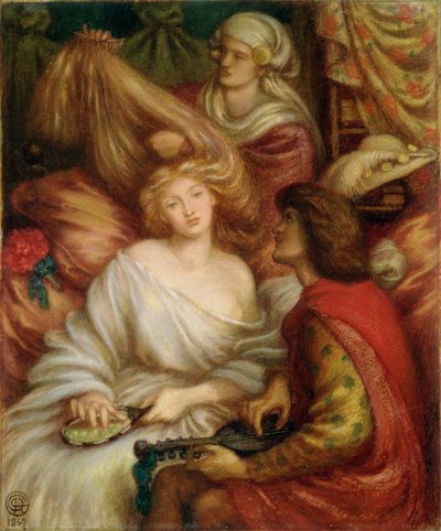 Ranní hudba od Dante Gabriel Charles Rossetti