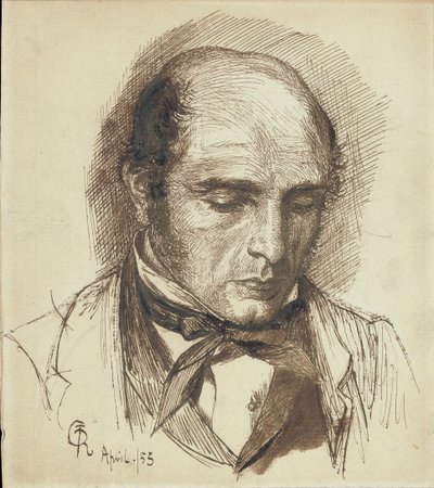 Portrét Henryho Polidoriho, 1953 od Dante Gabriel Charles Rossetti