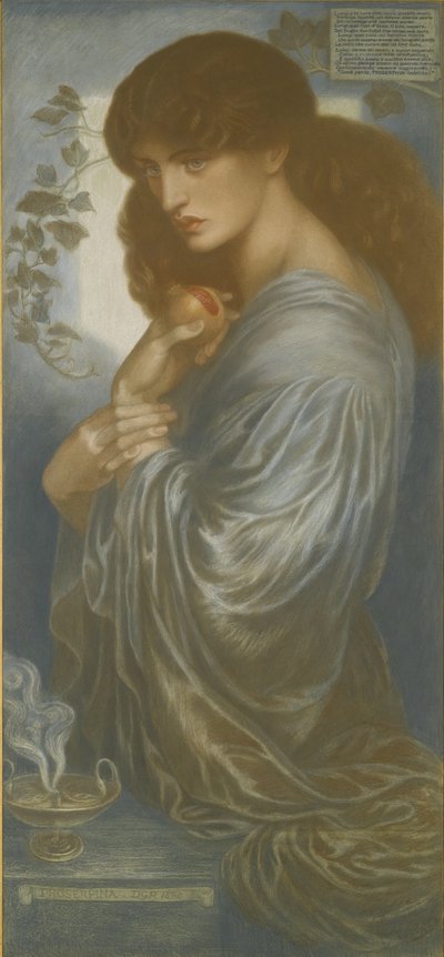 Proserpina od Dante Gabriel Charles Rossetti