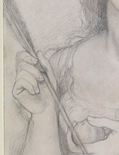 Studie pro "Venus Verticordia" od Dante Gabriel Charles Rossetti