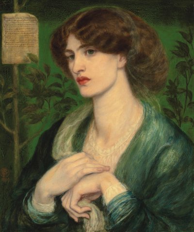 Pozdrav Beatrice, 1869 od Dante Gabriel Charles Rossetti