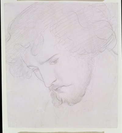 Semeno Davidovo - Studie pro Davida, 1859-1862 od Dante Gabriel Charles Rossetti