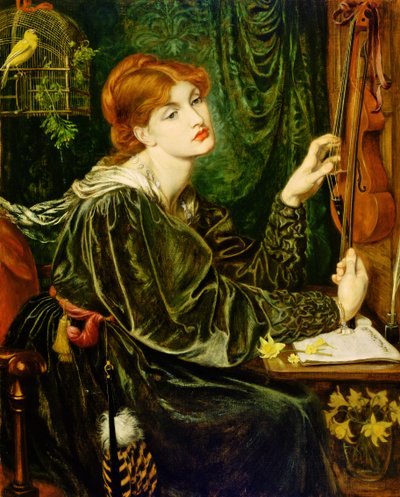 Veronika Veronese od Dante Gabriel Charles Rossetti