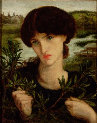 Vodní vrba od Dante Gabriel Charles Rossetti