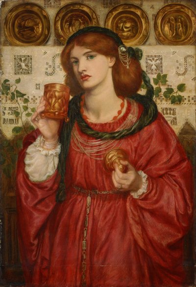 Pohár lásky od Dante Gabriel Rossetti