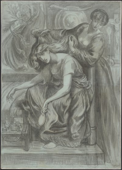 Desdemonina píseň smrti od Dante Gabriel Rossetti