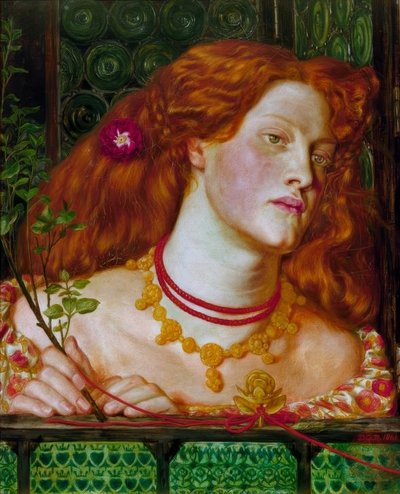 Slušná Rosamunda od Dante Gabriel Charles Rossetti