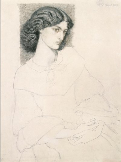 Jane Burdenová (1840-1914) od Dante Gabriel Rossetti