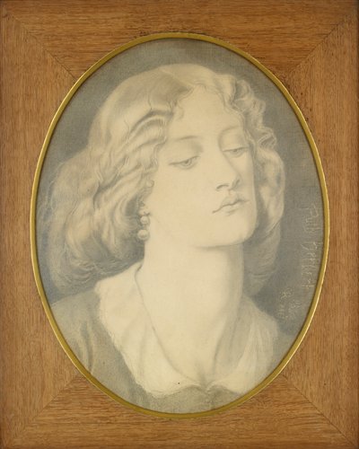 Louisa Ruth Herbert, 1858 od Dante Gabriel Rossetti