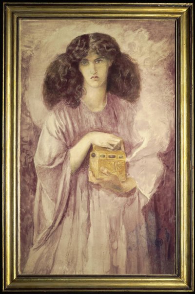 Pandora od Dante Gabriel Rossetti