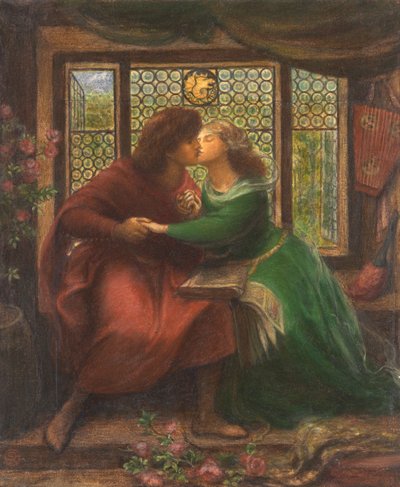 Paolo a Francesca da Rimini od Dante Gabriel Rossetti