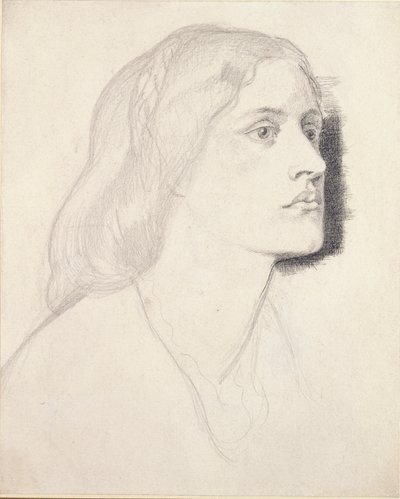 Portrét slečny Ruth Herbert, pravděpodobně 1858 od Dante Gabriel Rossetti