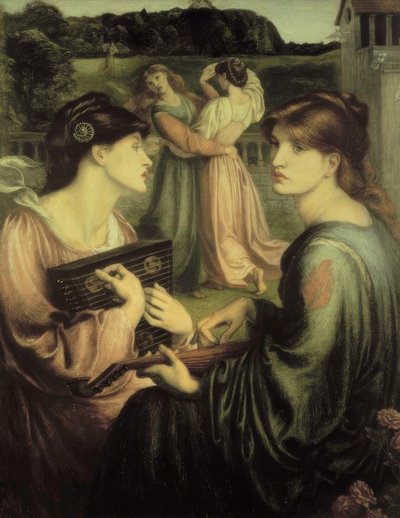 The Bower Meadow od Dante Gabriel Charles Rossetti