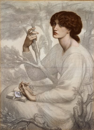 Denní sen, konec 19. století od Dante Gabriel Rossetti
