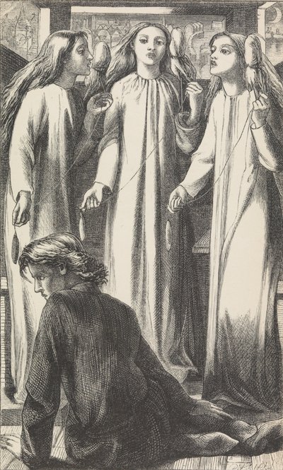 Hudební mistr, 1855. od Dante Gabriel Rossetti