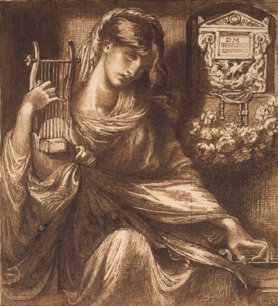 Římská vdova, c1870 od Dante Gabriel Rossetti