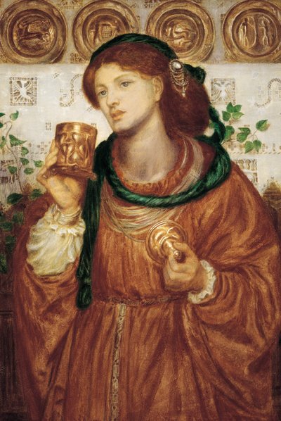 Pohár lásky od Dante Gabriel Rossetti