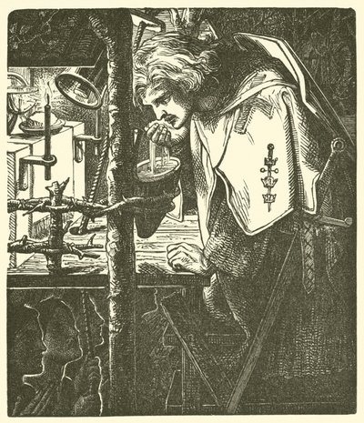 Z Tennysonových básní od Dante Gabriel Charles Rossetti