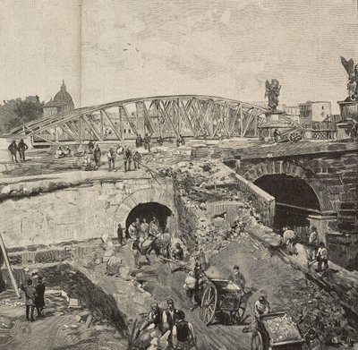 Práce na Ponte Sant