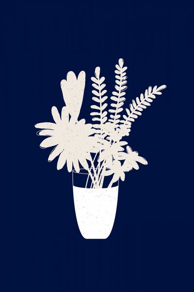 Minimalistická květinová kytice od Danushka Abeygoda