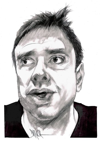 Alessandro Di Battista, 2023 (digitální kresba barevnou tužkou) od Dariush Radpour