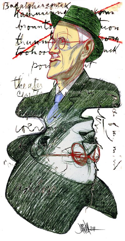 James Joyce od Dariush Radpour
