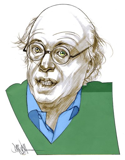 Sennett Richard , 2008 (digitální kresba barevnou tužkou) od Dariush Radpour