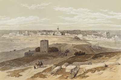Pneumatika z Isthmu (barva litho) od David (after) Roberts